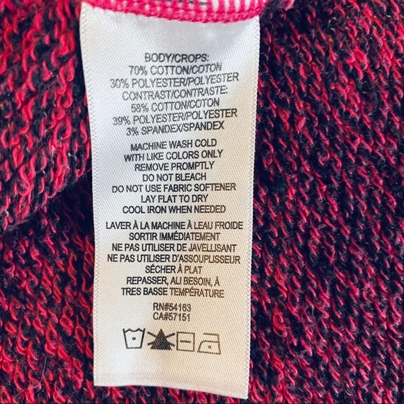 Andrew Marc pink zipper Sweatshirt~M - Picture 7 of 8